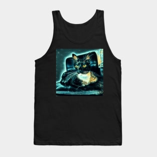 Max Cat In Portrait Tank Top